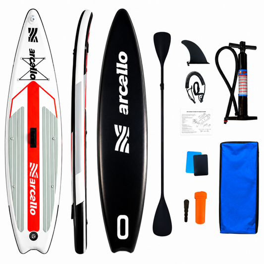 σανίδα SUP MODEL:YX013 φουσκωτή με ΔΙΠΛΟ κουπί, αξεσουάρ και σακίδιο μεταφοράς, 330x84x15cm,