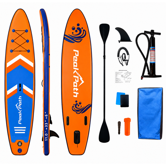 ΣΑΝΙΔΑ SUP MODEL:RY016 ΦΟΥΣΚΩΤΗ ΜΕ ΔΙΠΛΟ ΚΟΥΠΙ, ΑΞΕΣΟΥΑΡ ΚΑΙ ΣΑΚΙΔΙΟ ΜΕΤΑΦΟΡΑΣ, 335X83X15CM,